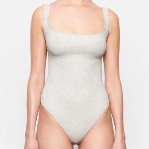 Skims Cotton Rib Bodysuit